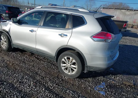 2016 Nissan Rogue Sv z USA, uszkodzony, nr VIN KNMAT2MV9GP664442